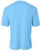 A4 Men's Sprint Performance T-Shirt light blue ModelBack