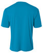 A4 Men's Sprint Performance T-Shirt electric blue ModelBack