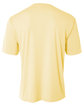 A4 Men's Sprint Performance T-Shirt light yellow ModelBack