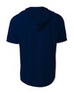 A4 Men's Cooling Performance Hooded T-shirt navy ModelBack