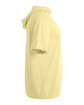 A4 Men's Cooling Performance Hooded T-shirt light yellow ModelSide