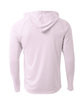 A4 Men's Cooling Performance Long-Sleeve Hooded T-shirt  ModelBack