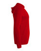 A4 Men's Cooling Performance Long-Sleeve Hooded T-shirt scarlet ModelSide