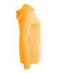 A4 Men's Cooling Performance Long-Sleeve Hooded T-shirt safety orange ModelSide