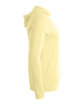 A4 Men's Cooling Performance Long-Sleeve Hooded T-shirt light yellow ModelSide