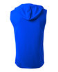 A4 Men's Cooling Performance Sleeveless Hooded T-shirt royal ModelBack