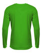 A4 Men's Sprint Long Sleeve T-Shirt KELLY ModelBack