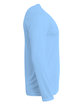 A4 Men's Sprint Long Sleeve T-Shirt LIGHT BLUE ModelSide