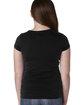 Next Level Apparel Youth Girls’ Princess T-Shirt BLACK ModelBack