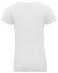 Next Level Apparel Youth Girls’ Princess T-Shirt WHITE FlatBack