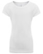 Next Level Apparel Youth Girls’ Princess T-Shirt WHITE FlatFront