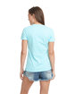 Next Level Apparel Ladies' Boyfriend T-Shirt LIGHT BLUE ModelBack