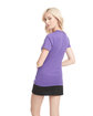 Next Level Apparel Ladies' T-Shirt purple rush ModelBack