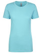 Next Level Apparel Ladies' Boyfriend T-Shirt TAHITI BLUE OFFront