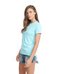 Next Level Apparel Ladies' T-Shirt light blue ModelSide