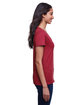 Next Level Apparel Ladies' Eco Performance T-Shirt cardinal ModelSide