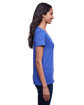 Next Level Apparel Ladies' Eco Performance T-Shirt heather sapphire ModelSide