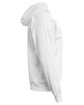 A4 Men's Sprint Tech Fleece Hooded Sweatshirt WHITE ModelSide
