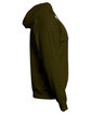 A4 Men's Sprint Tech Fleece Hooded Sweatshirt MILITARY GREEN ModelSide