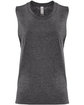 Next Level Apparel Ladies' Festival Muscle Tank charcoal FlatFront