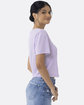 Next Level Apparel Ladies' Festival Cali Crop T-Shirt lavender ModelSide