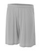 A4 Adult 7" Inseam Cooling Performance Shorts silver OFFront