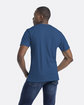 Next Level Apparel Unisex CVC Crewneck T-Shirt heather cool blu ModelBack