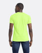Next Level Apparel Unisex CVC Crewneck T-Shirt neon green ModelBack