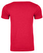 Next Level Apparel Unisex CVC Crewneck T-Shirt RED FlatBack