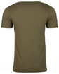 Next Level Apparel Unisex CVC Crewneck T-Shirt MILITARY GREEN FlatBack