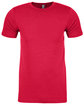 Next Level Apparel Unisex CVC Crewneck T-Shirt RED FlatFront