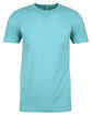Next Level Apparel Unisex CVC Crewneck T-Shirt TAHITI BLUE FlatFront