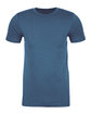 Next Level Apparel Unisex CVC Crewneck T-Shirt heather cool blu OFFront