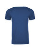 Next Level Apparel Unisex CVC Crewneck T-Shirt heather cool blu OFBack