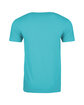 Next Level Apparel Unisex CVC Crewneck T-Shirt tahiti blue OFBack