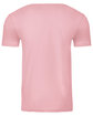 Next Level Apparel Unisex CVC Crewneck T-Shirt heather lt pink OFBack
