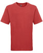 Next Level Apparel Youth Triblend Crew vintage red FlatFront