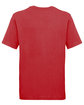 Next Level Apparel Youth Triblend Crew VINTAGE RED OFBack