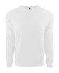 Next Level Apparel Unisex Laguna French Terry Raglan Sweatshirt white OFFront