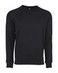 Next Level Apparel Unisex Laguna French Terry Raglan Sweatshirt black OFFront