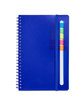 Prime Line Semester Spiral Notebook With Sticky Flags  