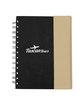 Prime Line Recycled Magnetic Journalbook black DecoFront