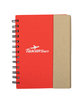Prime Line Recycled Magnetic Journalbook red DecoFront