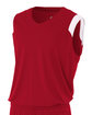 A4 Youth Moisture Management V Neck Muscle Shirt  