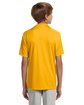 A4 Youth Cooling Performance T-Shirt gold ModelBack