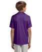 A4 Youth Cooling Performance T-Shirt purple ModelBack