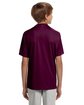 A4 Youth Cooling Performance T-Shirt maroon ModelBack