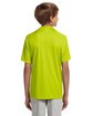 A4 Youth Cooling Performance T-Shirt safety yellow ModelBack