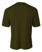 A4 Youth Cooling Performance T-Shirt military green ModelBack