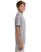 A4 Youth Cooling Performance T-Shirt silver ModelSide